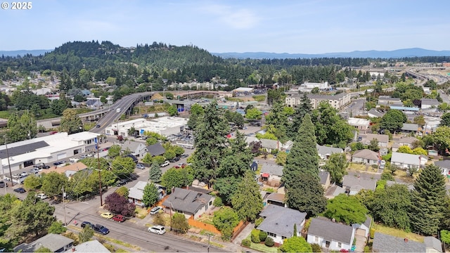 1304 NE 79th Ave, Portland, OR 97213 - aerial overview of property's location with a heavily wooded area