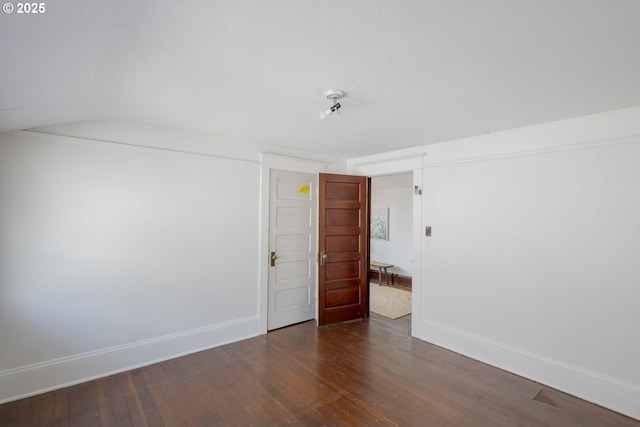 1818 N Killingsworth St, Portland, OR 97217 - spare room featuring wood finished floors and baseboards