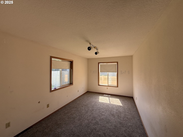 16117 NE 87th St, Vancouver, WA 98682 - carpeted empty room with track lighting and a textured ceiling
