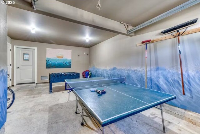 547 Front St, Rockaway Beach, OR 97136 - game room with concrete flooring