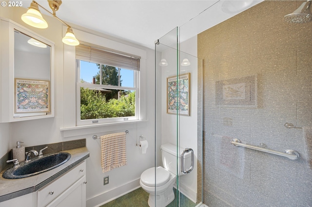2603 NE 11th Ave, Portland, OR 97212 - bathroom featuring vanity and a shower stall