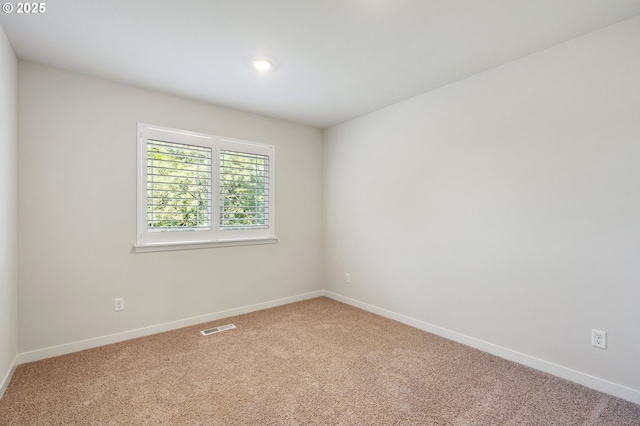 16735 SW Darling Ln, Portland, OR 97224 - carpeted spare room with baseboards and recessed lighting