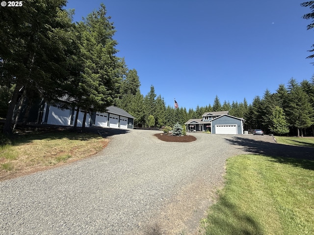 94703 Johnson Rd, Marcola, OR 97454 - view of front of home featuring a front yard
