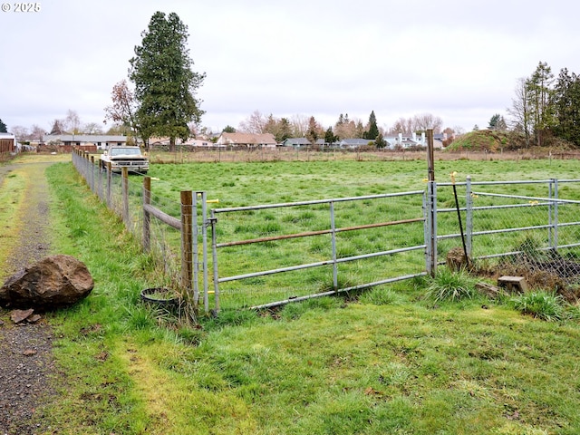 1301 49th Ave, Salem, OR 97317 - gate featuring a view of rural / pastoral area