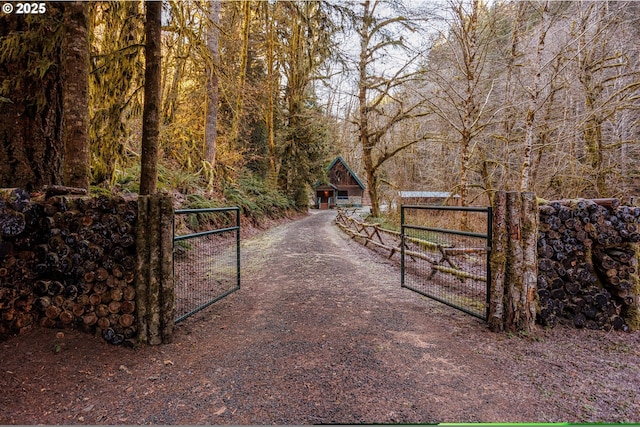 view of gate