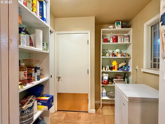 view of pantry