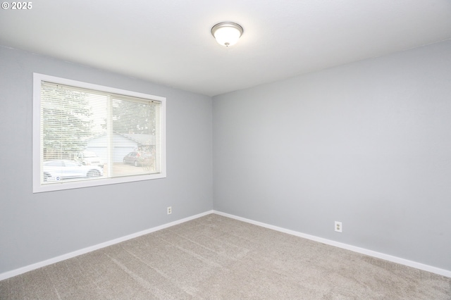 spare room with carpet flooring