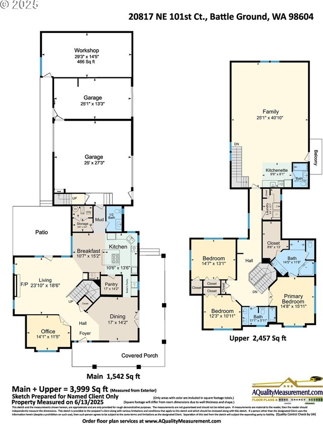 20817 NE 101st Ct, Battle Ground, WA 98604 - view of property floor plan