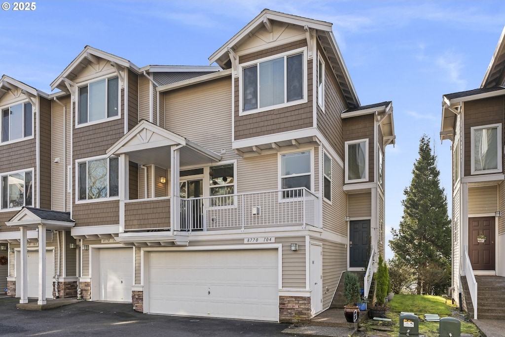 view of townhome / multi-family property