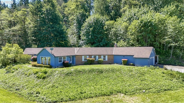 37330 SE Dodge Park Blvd, Boring, OR 97009 - ranch-style house with an attached garage, a front yard, and driveway