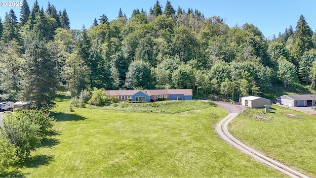 37330 SE Dodge Park Blvd, Boring, OR 97009 - aerial view of property and surrounding area featuring a forest