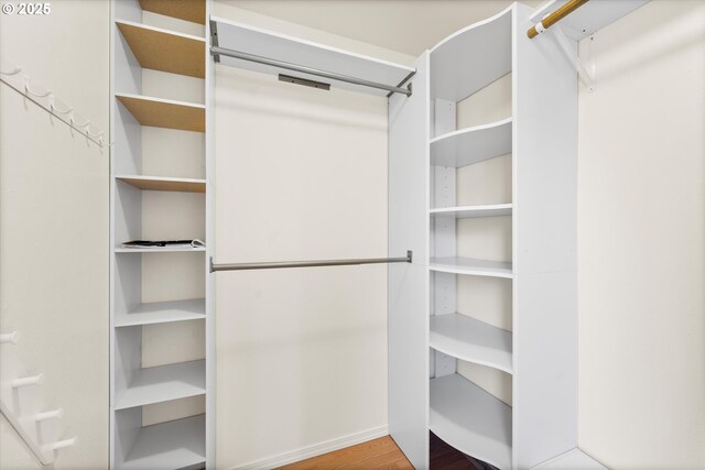 288 NE Hyde Cir, Hillsboro, OR 97124 - spacious closet featuring wood finished floors
