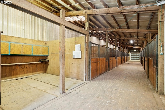 view of stable