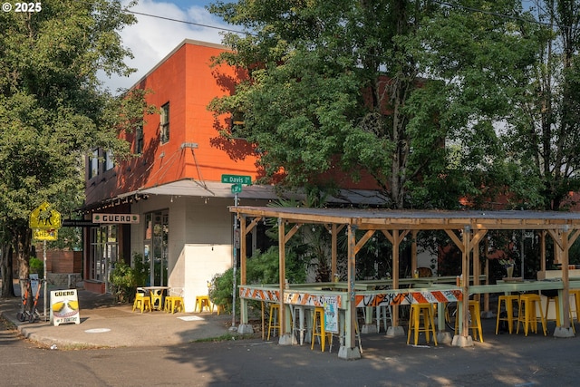 view of property
