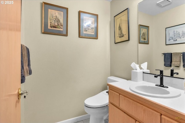 15645 NE Russell Pl, Portland, OR 97230 - half bath featuring vanity and tile patterned flooring