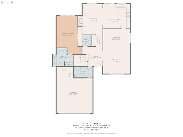 15645 NE Russell Pl, Portland, OR 97230 - view of property floor plan