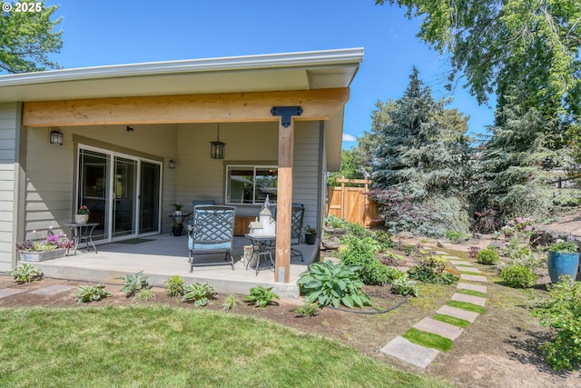 1329 NW Horn Ave, Pendleton, OR 97801 - back of house featuring a patio area