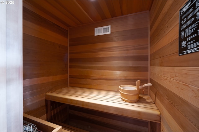 view of sauna / steam room