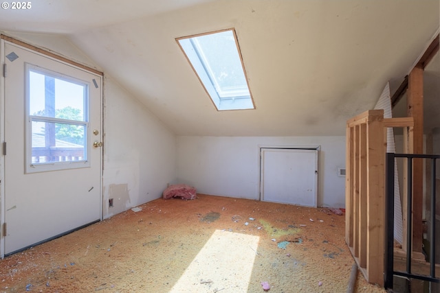 1453 N St, Springfield, OR 97477 - additional living space with lofted ceiling and a skylight