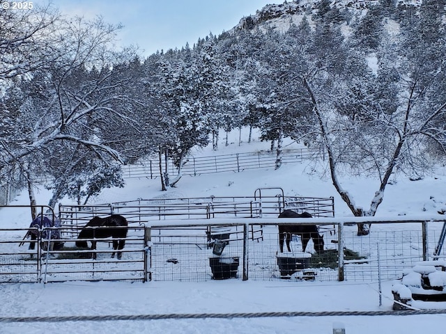 surrounding community with a mountain view and a rural view