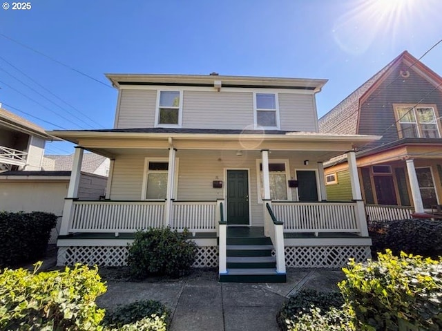74 NE Sacramento St, Portland, OR 97213 - view of front of home featuring a porch
