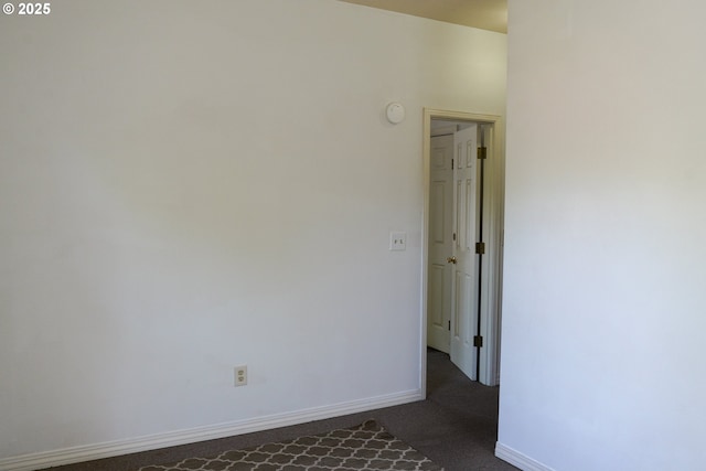 74 NE Sacramento St, Portland, OR 97213 - spare room featuring dark colored carpet, baseboards, and a smoke detector