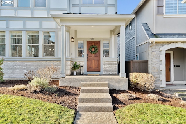 view of property entrance