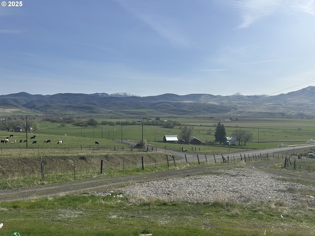 37102 Woods Ln, Richland, OR 97870 - property view of mountains featuring a rural view