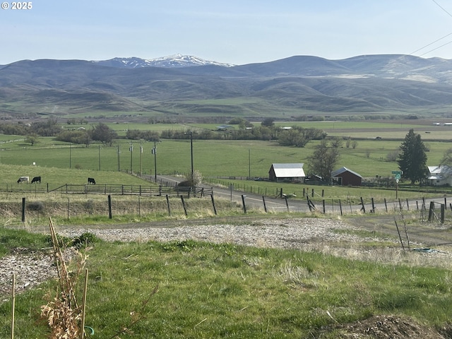 37102 Woods Ln, Richland, OR 97870 - mountain view with a rural view