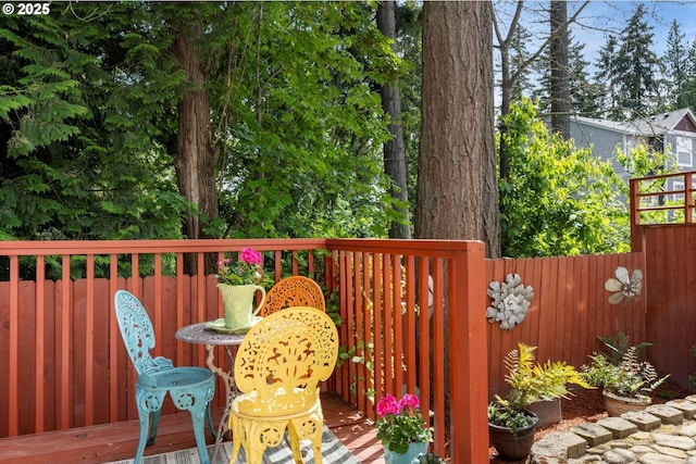 19774 SW Ashcroft Ln, Beaverton, OR 97003 - view of wooden deck