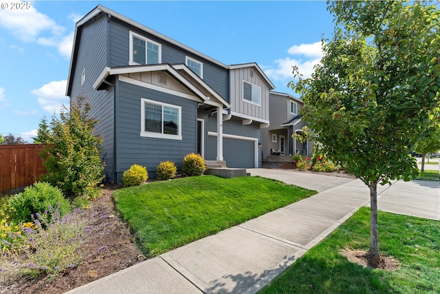 2908 S White Salmon Dr, Ridgefield, WA 98642 - view of front of property featuring board and batten siding, driveway, and a garage