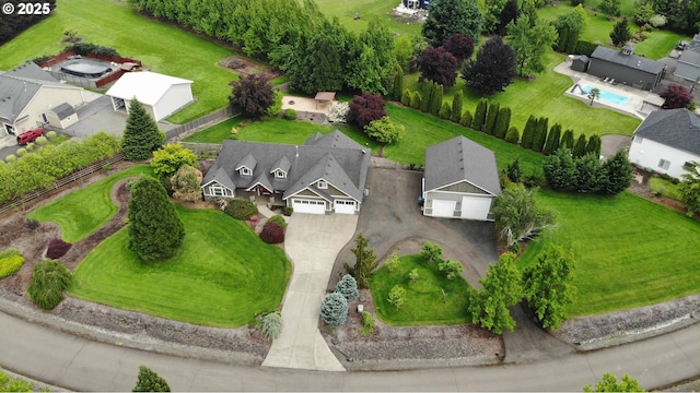 26250 S Milk Creek Cir, Mulino, OR 97042 - aerial perspective of suburban area