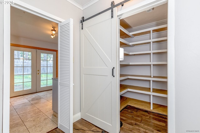 35538 SE Snuffin Rd, Estacada, OR 97023 - pantry featuring french doors
