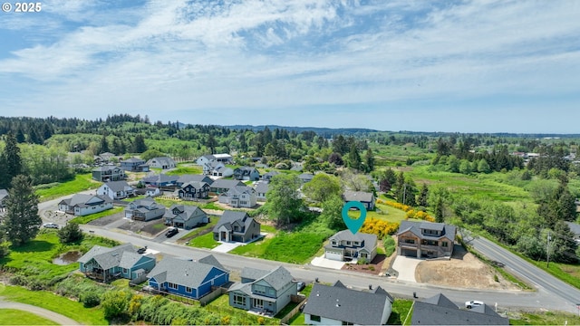 35681 Bella Ridge Loop, Astoria, OR 97103 - aerial perspective of suburban area with a forest