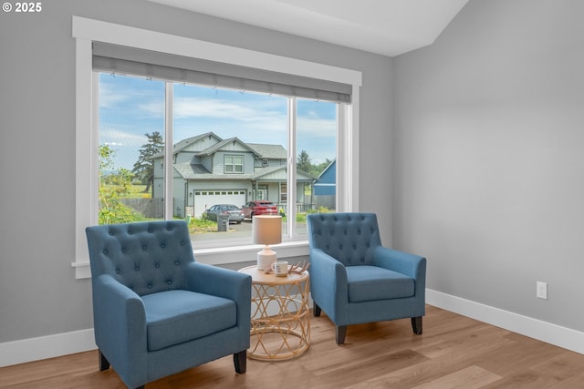 35681 Bella Ridge Loop, Astoria, OR 97103 - living area with baseboards and wood finished floors