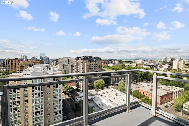 1025 NW Couch St Unit 1320, Portland, OR 97209 - balcony featuring a city view