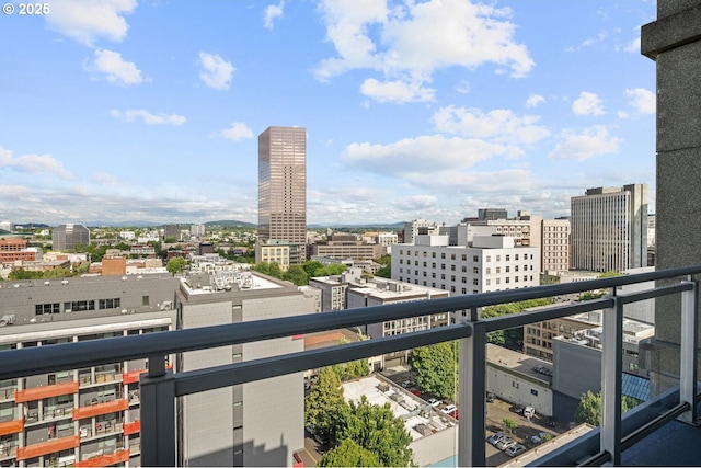 1025 NW Couch St Unit 1320, Portland, OR 97209 - balcony featuring a city view