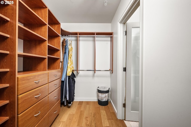 1025 NW Couch St Unit 1320, Portland, OR 97209 - spacious closet featuring light wood finished floors
