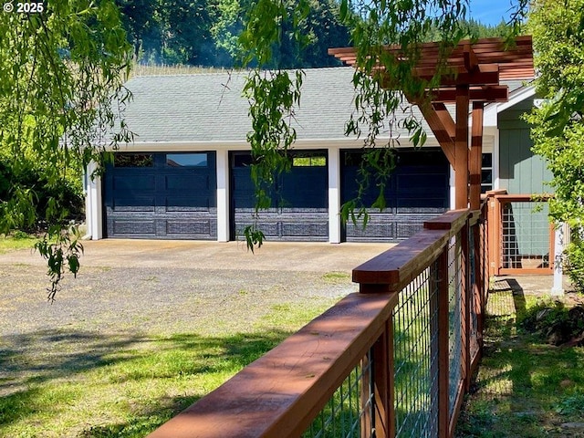 11081 Cook Underwood Rd, Underwood, WA 98651 - view of home's community with a garage and driveway
