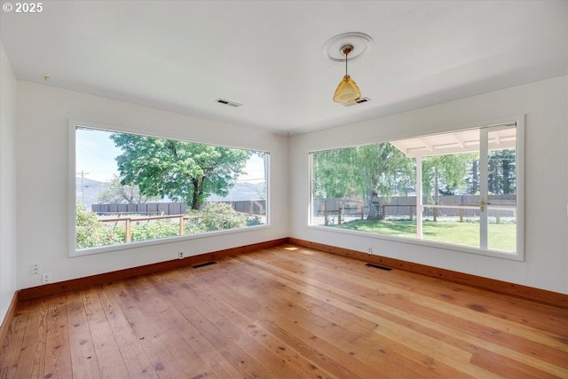 11081 Cook Underwood Rd, Underwood, WA 98651 - spare room featuring baseboards and hardwood / wood-style flooring