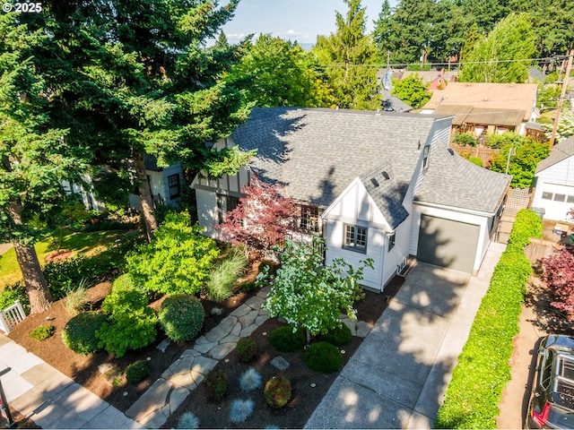 6406 N Michigan Ave, Portland, OR 97217 - view from above of property