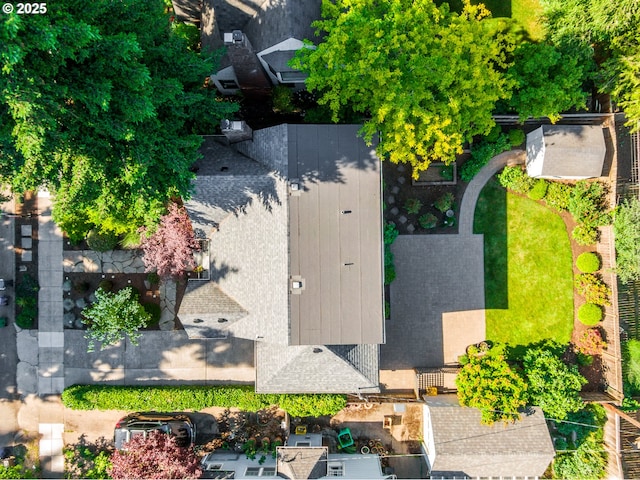 6406 N Michigan Ave, Portland, OR 97217 - drone / aerial view