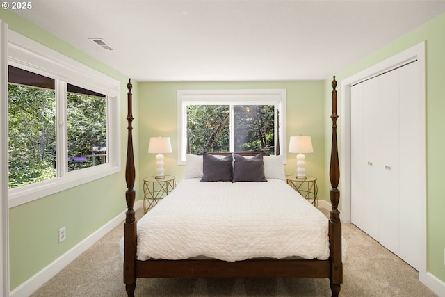 2977 Ingalls Way, Eugene, OR 97405 - bedroom featuring carpet flooring, baseboards, and a closet