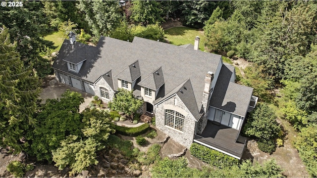 2812 Beacon Hill Dr, West Linn, OR 97068 - view from above of property