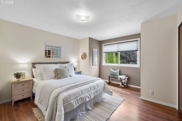 44505 SW Knight Rd, Gaston, OR 97119 - bedroom featuring baseboards and wood finished floors