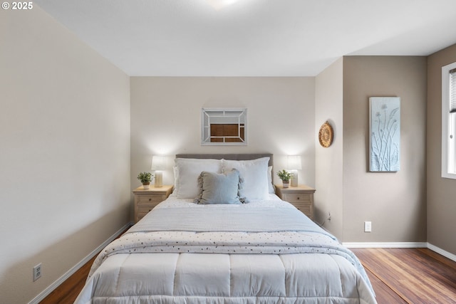 44505 SW Knight Rd, Gaston, OR 97119 - bedroom featuring wood finished floors and baseboards