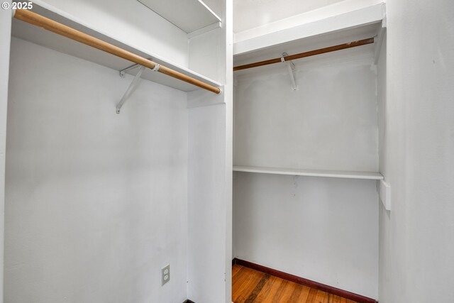 4803 SE Fieldcrest Dr, Milwaukie, OR 97222 - spacious closet featuring wood finished floors