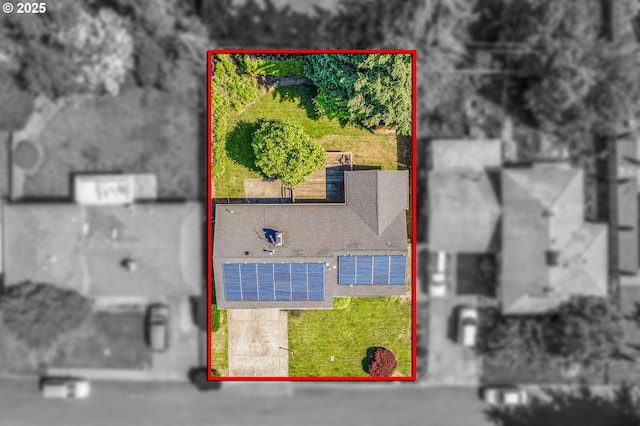 4803 SE Fieldcrest Dr, Milwaukie, OR 97222 - drone / aerial view
