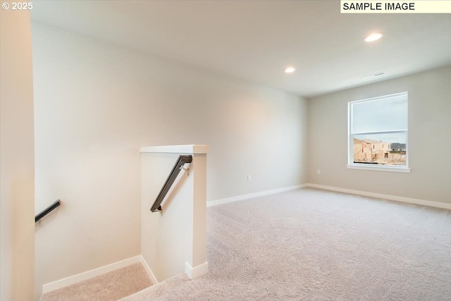 4205 NE 186th St Lot 265, Vancouver, WA 98686 - unfurnished room featuring carpet floors, baseboards, and recessed lighting
