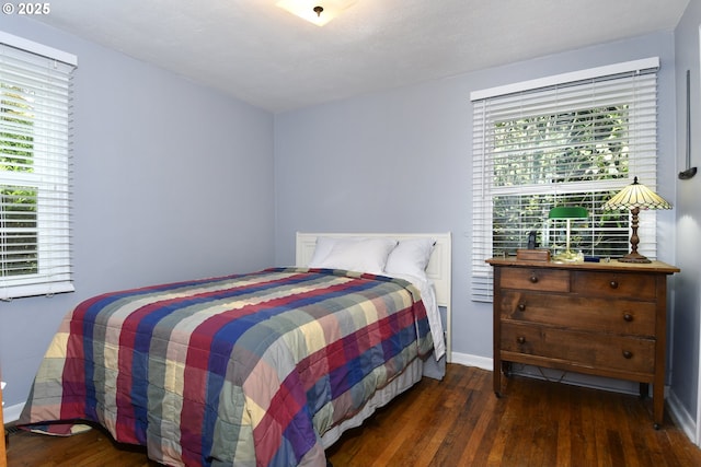 6325 SE 77th Ave SE, Portland, OR 97206 - bedroom featuring hardwood / wood-style flooring and baseboards